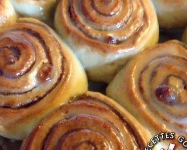 Brioches roulées à la cannelle