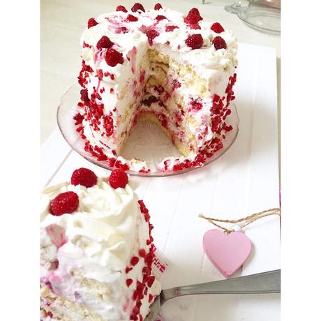 Layer Cake Vanille Framboise 