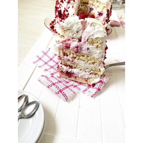 Layer Cake Vanille Framboise 