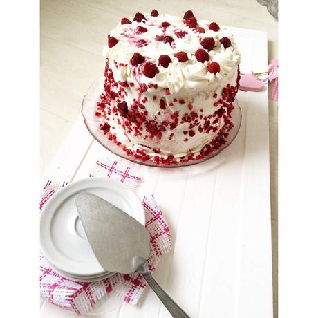 Layer Cake Vanille Framboise 