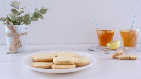 Lemon Meltaways et thé glacé au citron