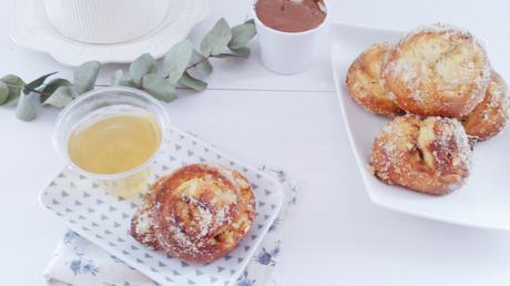 Brioches escargots aux pommes