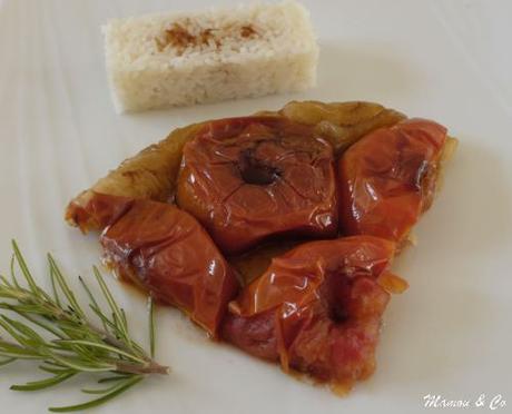 Tatin de tomates au vinaigre balsamique