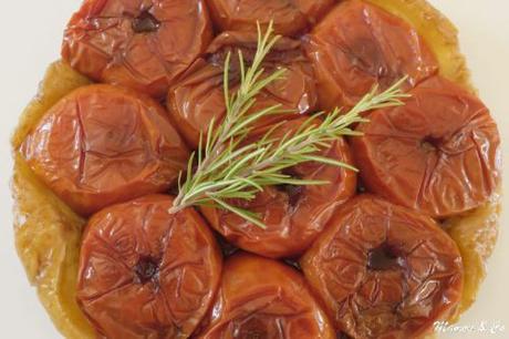 Tatin de tomates au vinaigre balsamique