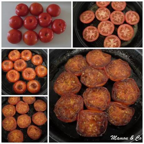 Tatin de tomates au vinaigre balsamique