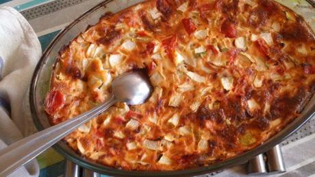 gratin courgettes tomates