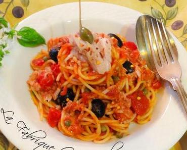 Spaghetti al Tonno e Pomodoro Piccanti