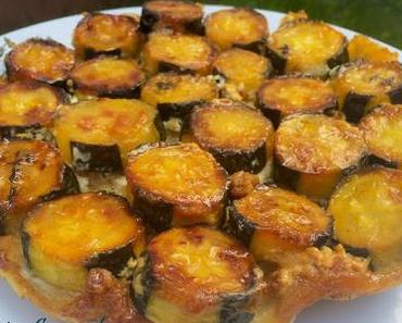 Tatin de Courgettes - Fromage et Fines Herbes Miel