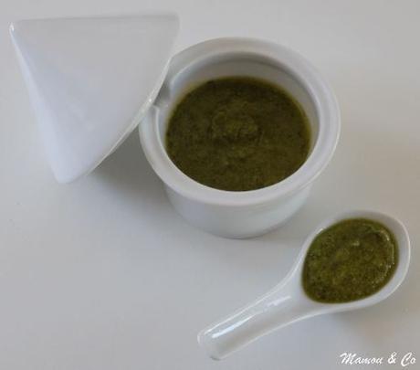 Pesto de basilic aux amandes