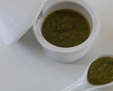 Pesto de basilic aux amandes