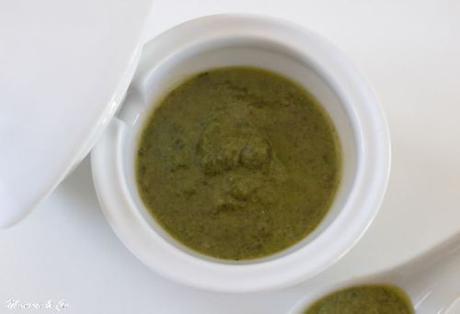 Pesto de basilic aux amandes