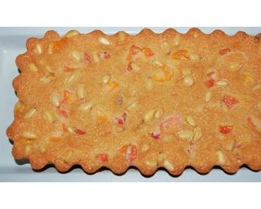 Financier géant aux pêches