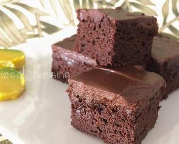 Le brownie au chocolat et à l'avocat