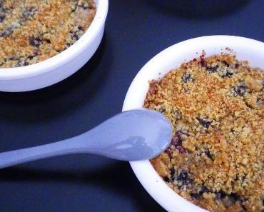 Crumble aux mûres