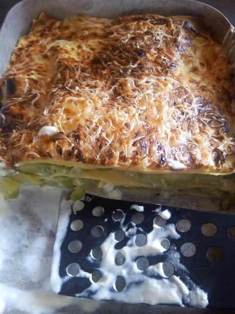 lasagnes courgette mascarpone végétarienne simple