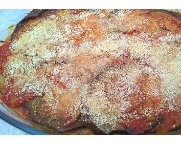 Aubergines à la parmigiana