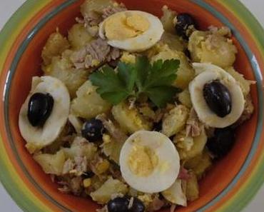 Salade de pommes de terre aux accents marocains
