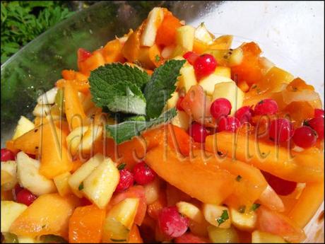 salade de fruits à la menthe   (2)