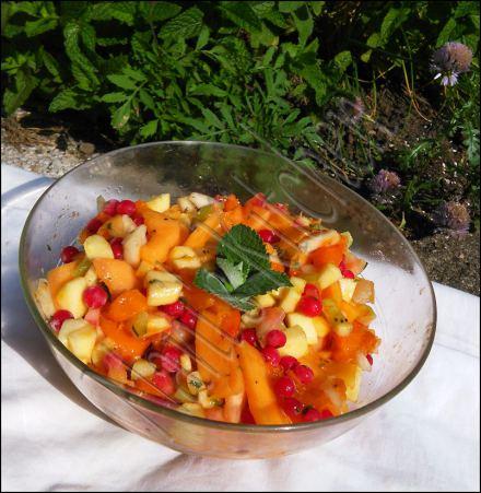 salade de fruits à la menthe   (1)
