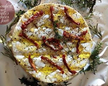 Camembert miel tomates séchées au four ou au barbecue