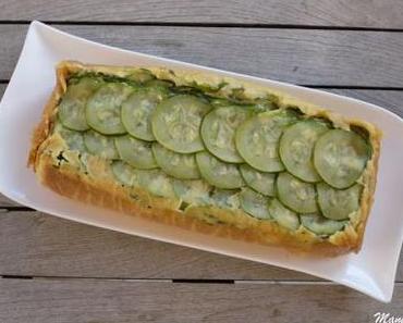 Cake aux courgettes façon tatin
