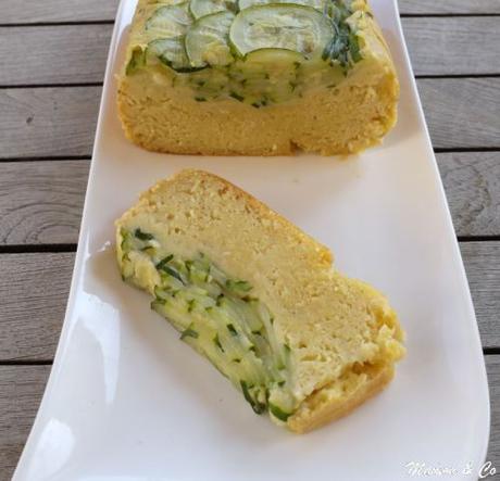 Cake aux courgettes façon tatin