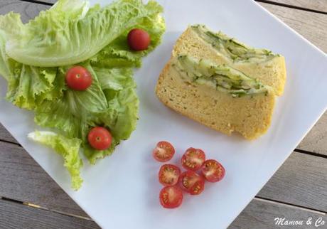 Cake aux courgettes façon tatin