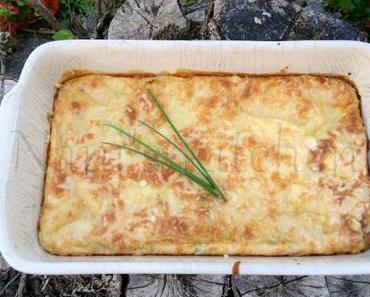 Quiche sans pâte aux asperges, tomates et lardons