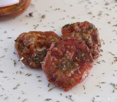 Tomates séchées confites à l’huile