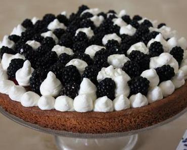 Tarte aux mûres et crémeux citron