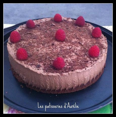 Gâteau mousse au chocolat