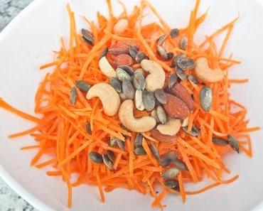 Recipe // Carottes râpées et noix