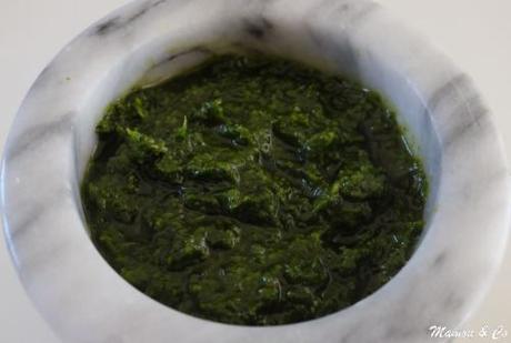 Pesto de persil