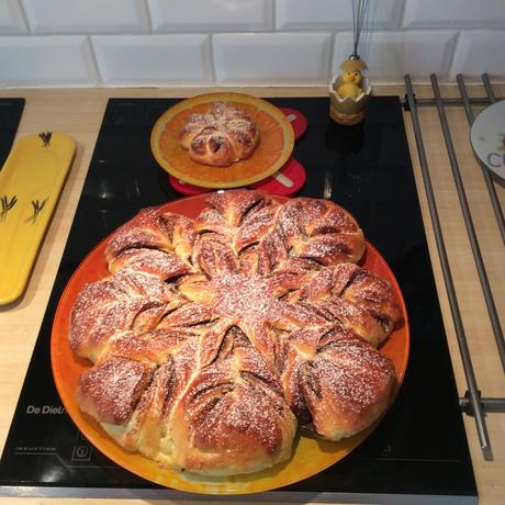 Ma brioche flocon de neige