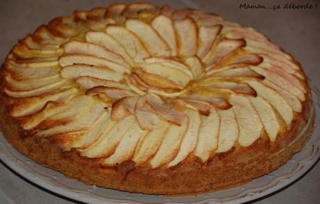 Gâteau carottes, pommes et noix de pécan