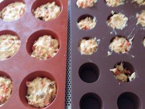 Muffins aux poivrons et figues