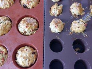 Muffins aux poivrons et figues