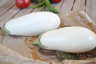 Aubergines confites