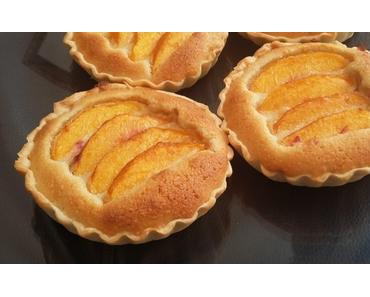 Tartelettes amandines aux pêches