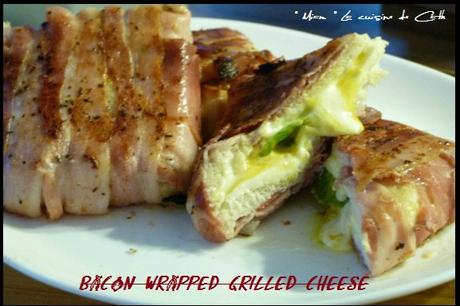 Miam Bacon Wrapped Grilled Cheese