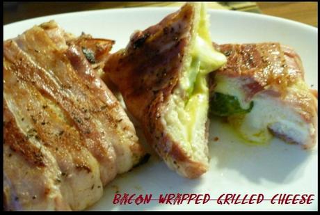 Miam Bacon Wrapped Grilled Cheese