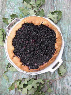 Tartes et tartelettes rustiques aux mûres