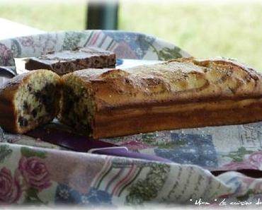 Cake Madeleine Marbré Chocolat Oréo