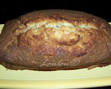Cake à la crème de marron, noisettes et pralin