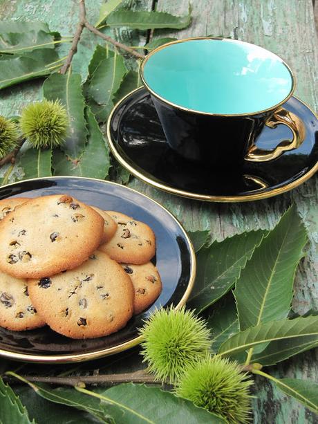 Palets de dames aux raisins de Corinthe