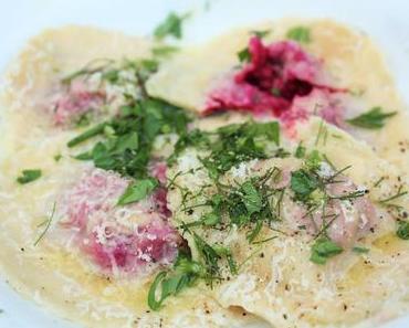 Ravioli à la betterave
