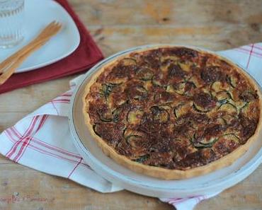 Tarte aux Courgettes & Parmesan