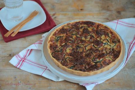 Tarte aux Courgettes & Parmesan