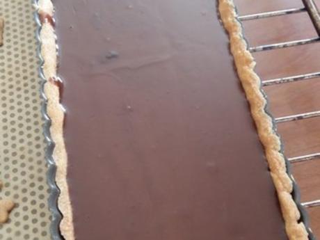 Tarte au chocolat Carambar