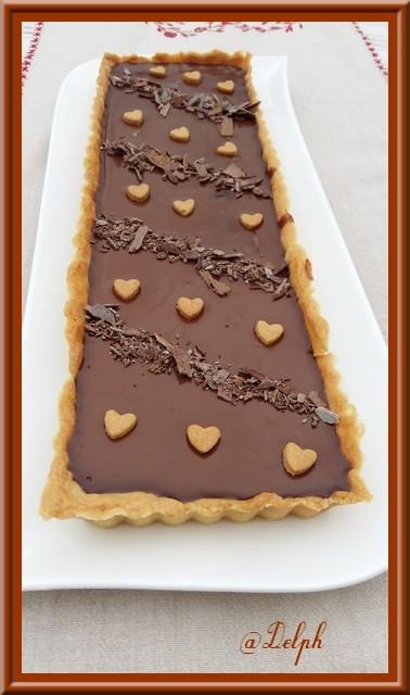 Tarte au chocolat Carambar